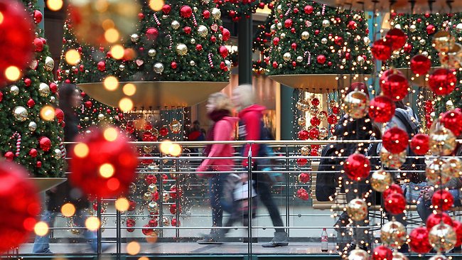 christmas shopping sydney