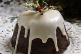 christmas steamed pudding