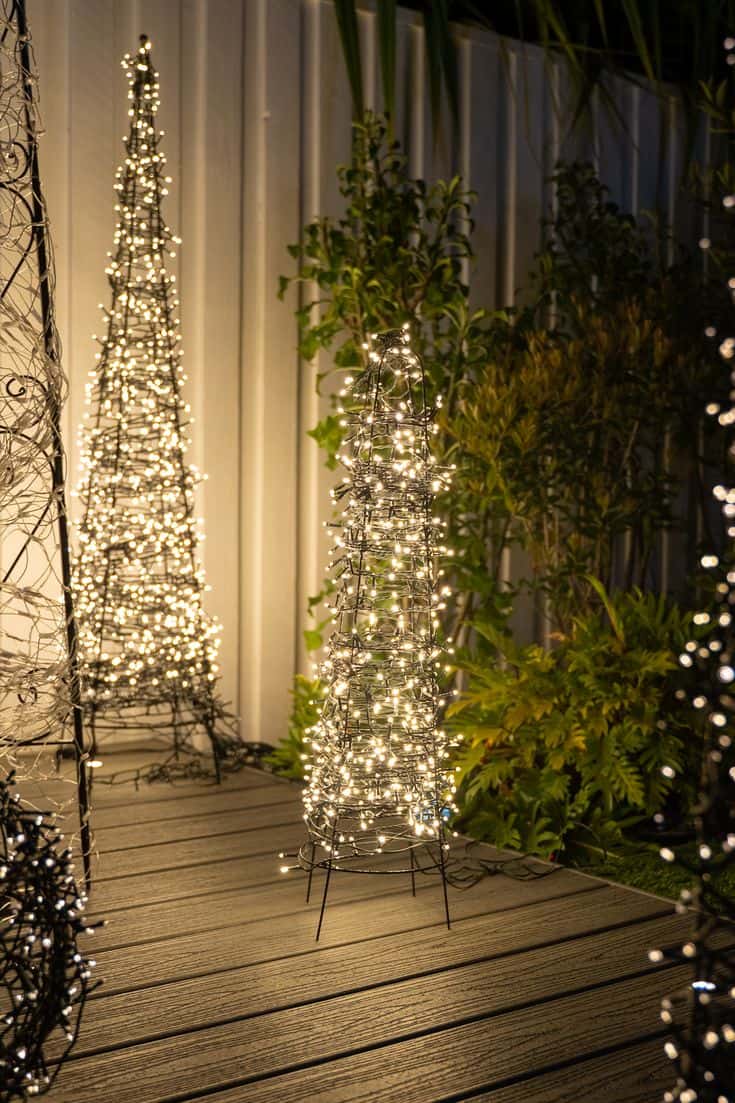 christmas trees at bunnings