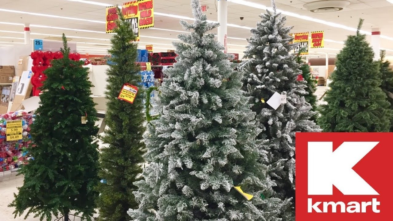 christmas trees in kmart