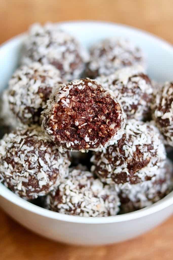 cocoa coconut balls