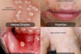 cold sores vs impetigo