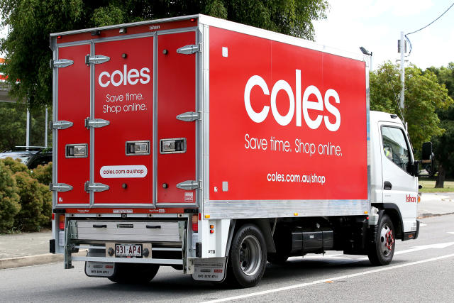 coles delivery online