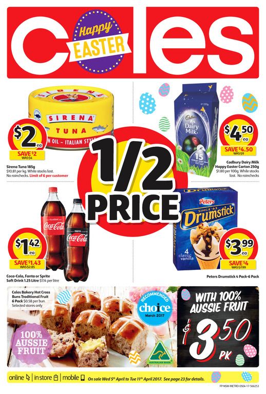 coles supermarket catalogue