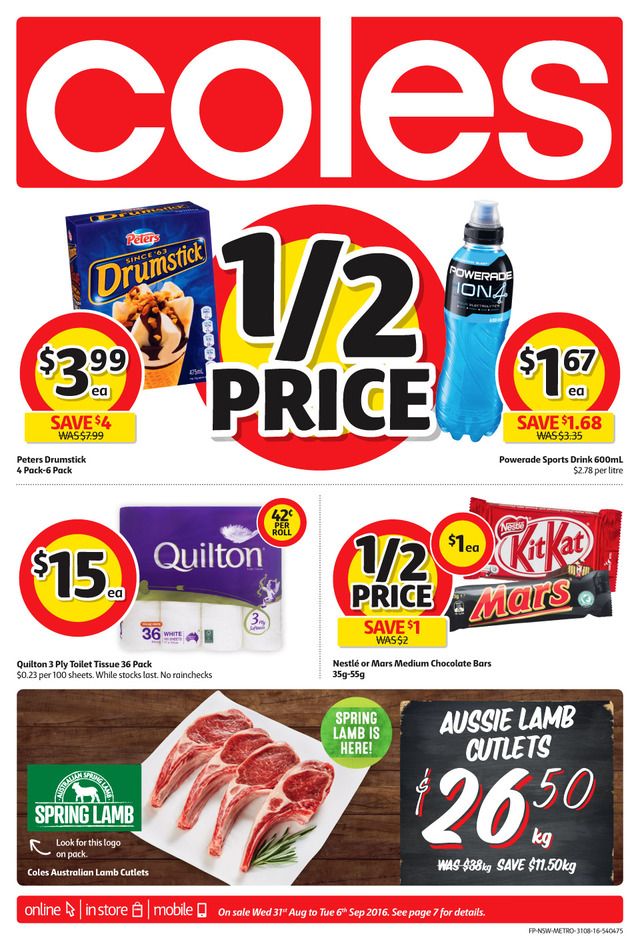 coles weekly catalogue