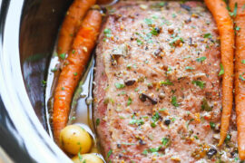 cooking silverside in slow cooker