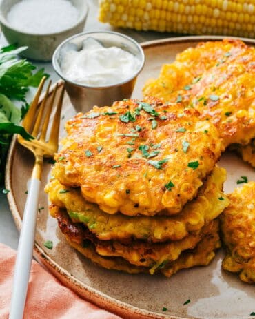 corn fritter easy recipe