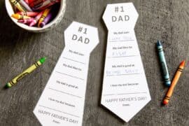 craft activities for father's day