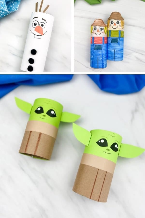 crafts using toilet rolls