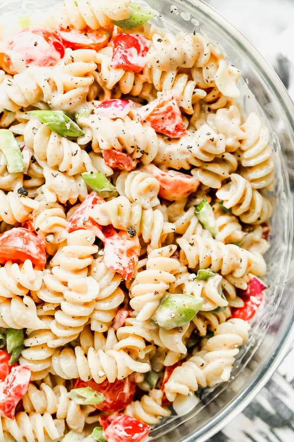 creamy pasta salad