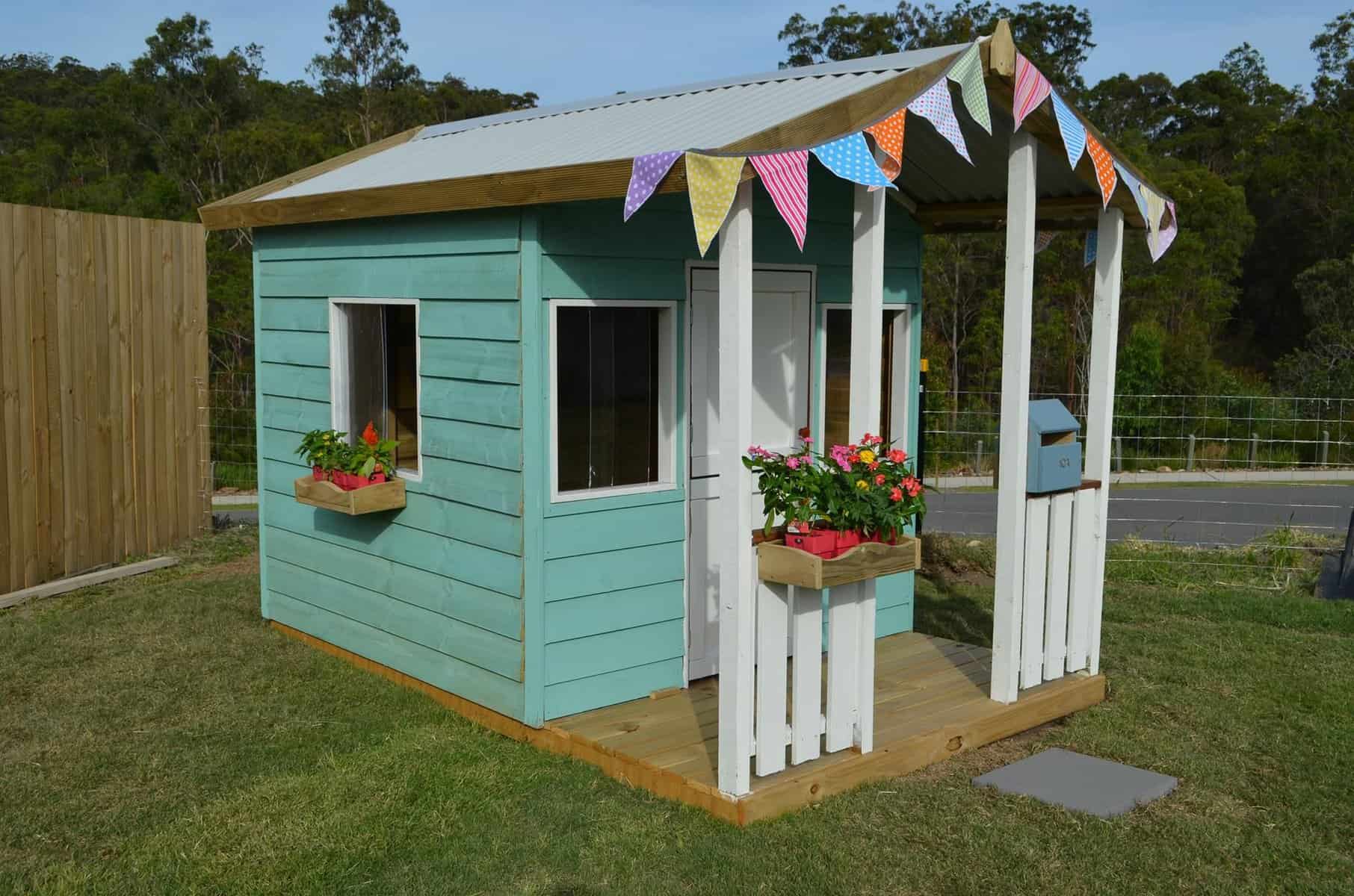 cubby house paint ideas