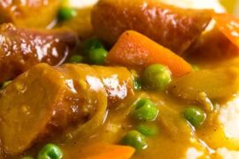 curried sausage recipe