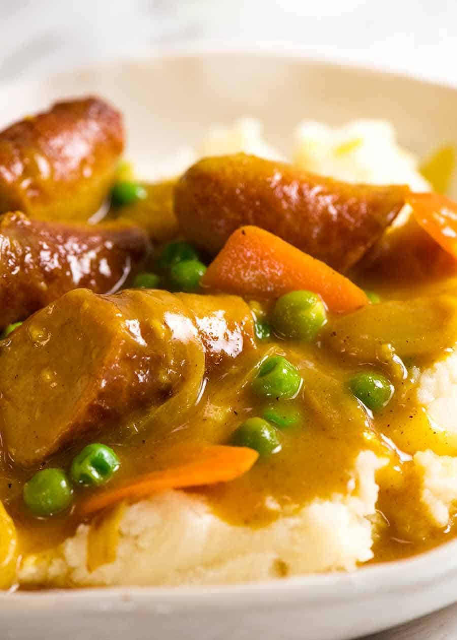 curried sausage recipe