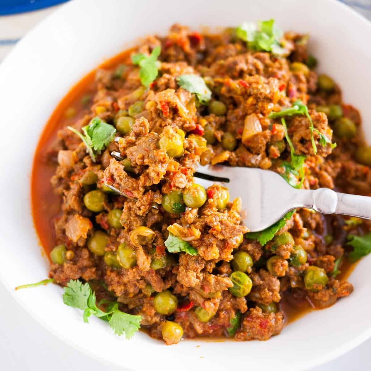 curry with mince recipe