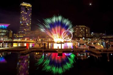 darling harbour saturday night fireworks sydney