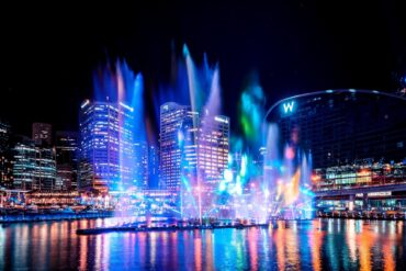 darling harbour vivid sydney