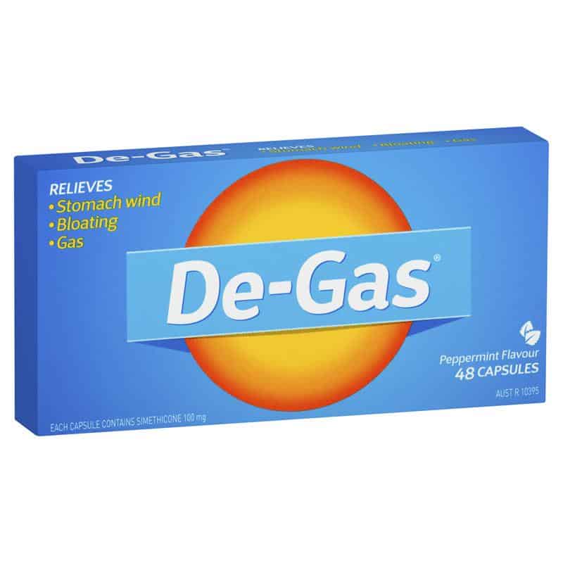 de gas tablets