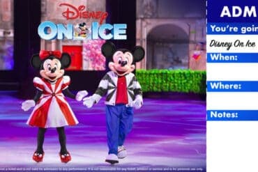 disney on ice ticket