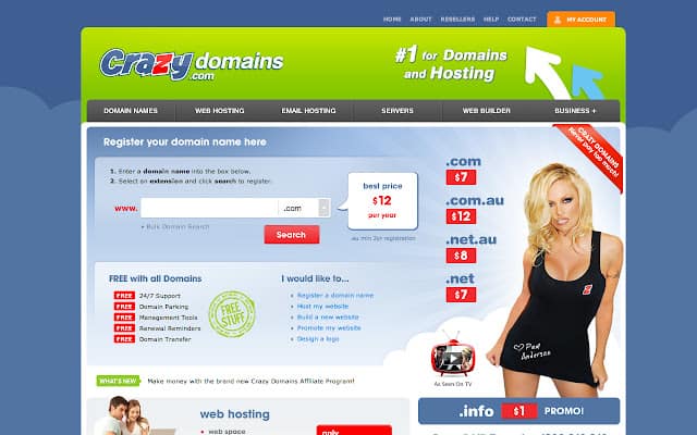 domains crazy