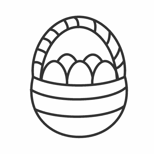 draw easter egg