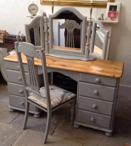 dressing table upcycle