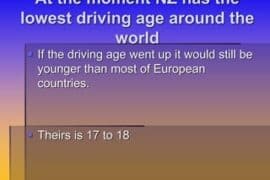 driving age nz