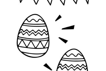 easter drawing easy