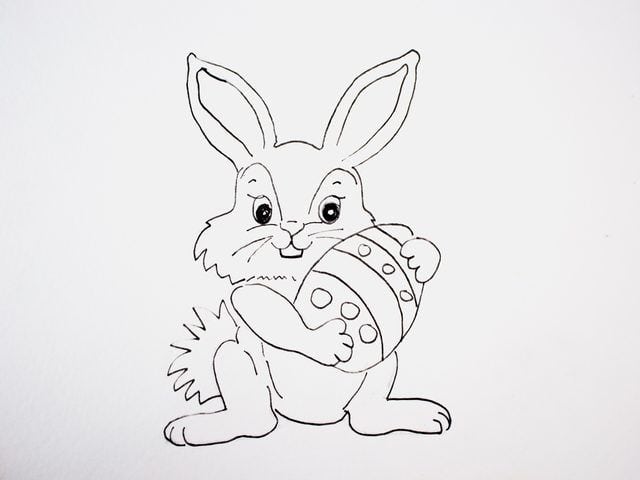 easter drawings easy