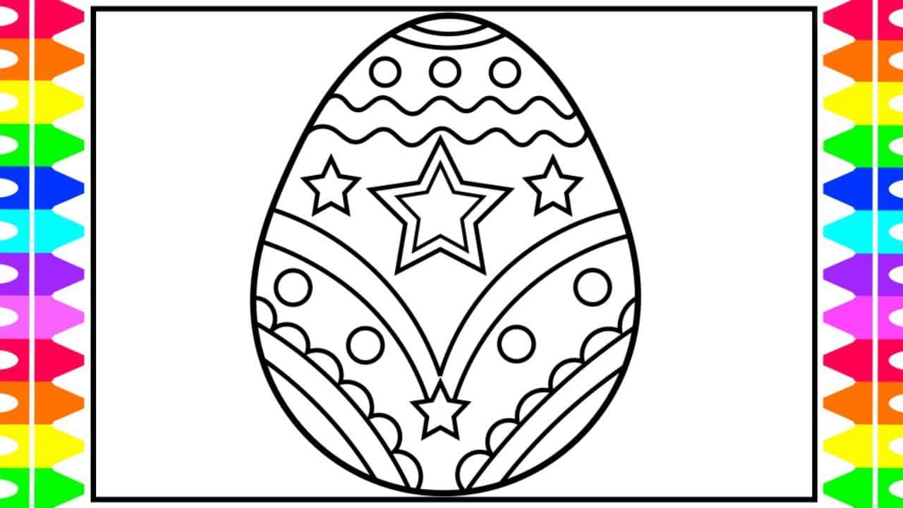 easter egg drawing