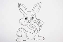 easy easter drawings