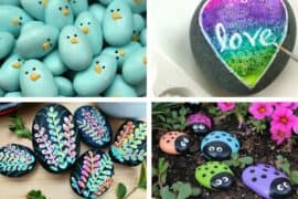 easy painted rocks ideas