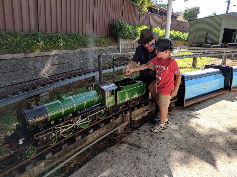 edgeworth miniature trains sydney