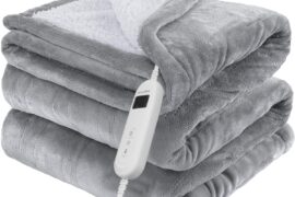 electric blanket and throws