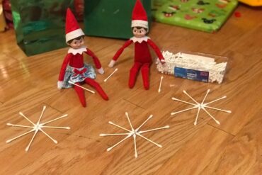 elf on the shelf elf ideas