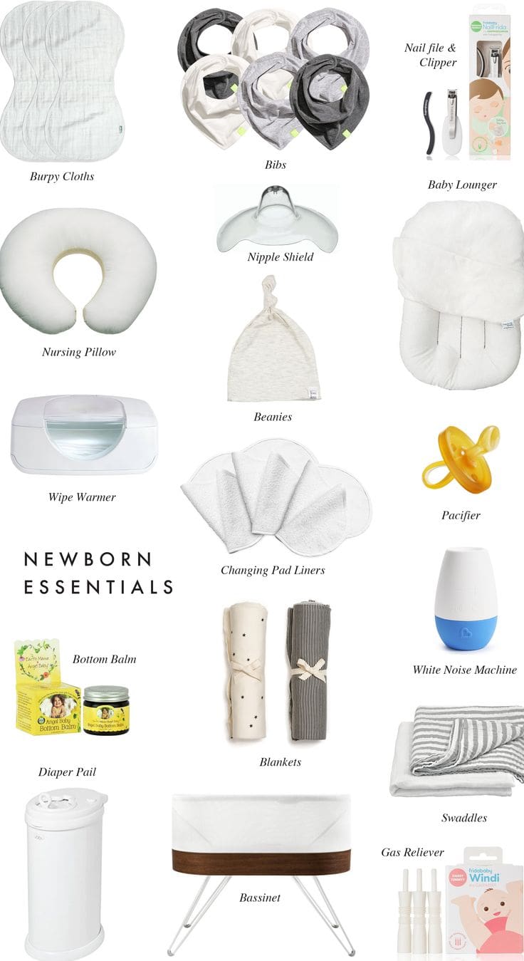 essential items for a newborn