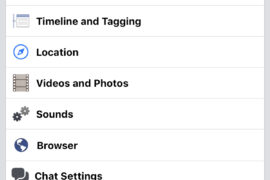 facebook setting privacy