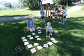 family outdoor party games