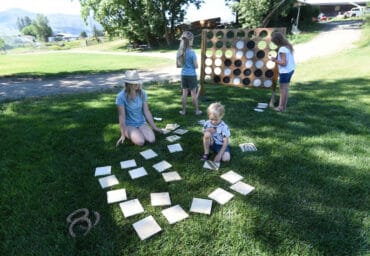 family outdoor party games