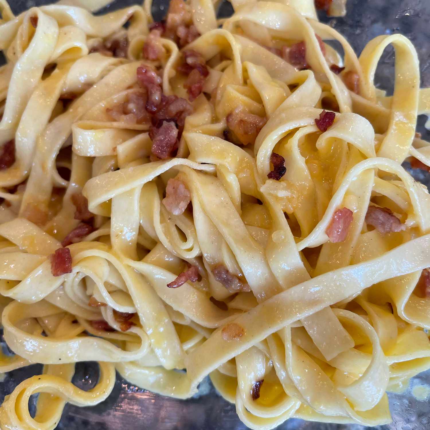 fettuccine carbonara