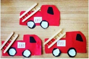 fire truck crafts