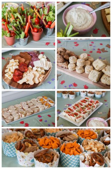 first birthday party snacks