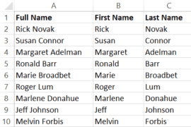 first name list