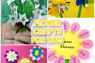 flower craft for preschoolers