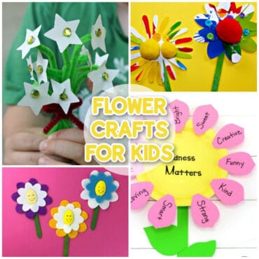 flower craft for preschoolers