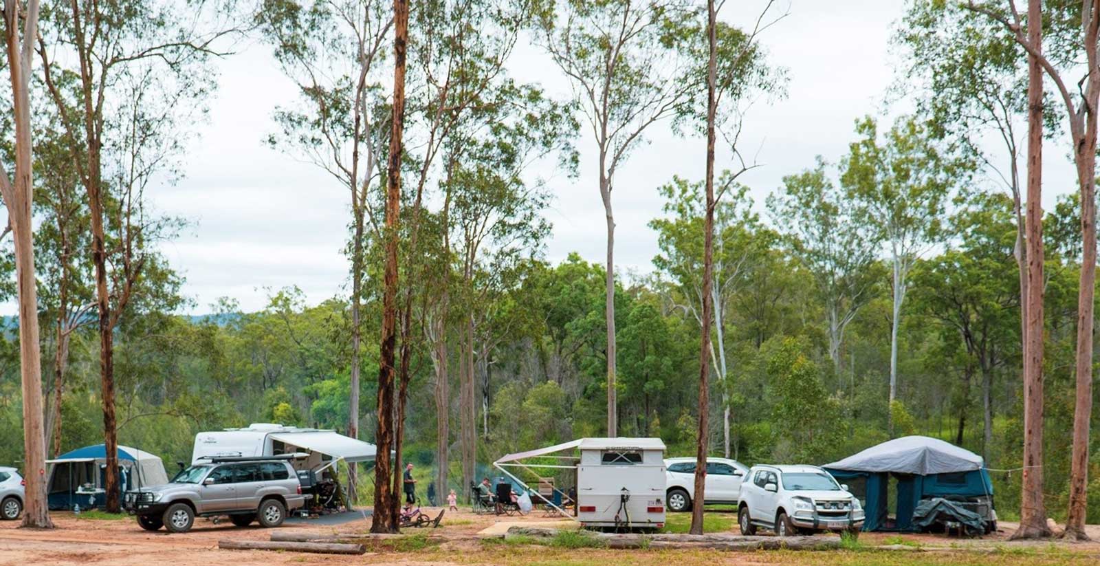 free camping grounds brisbane