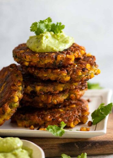 frozen corn fritters