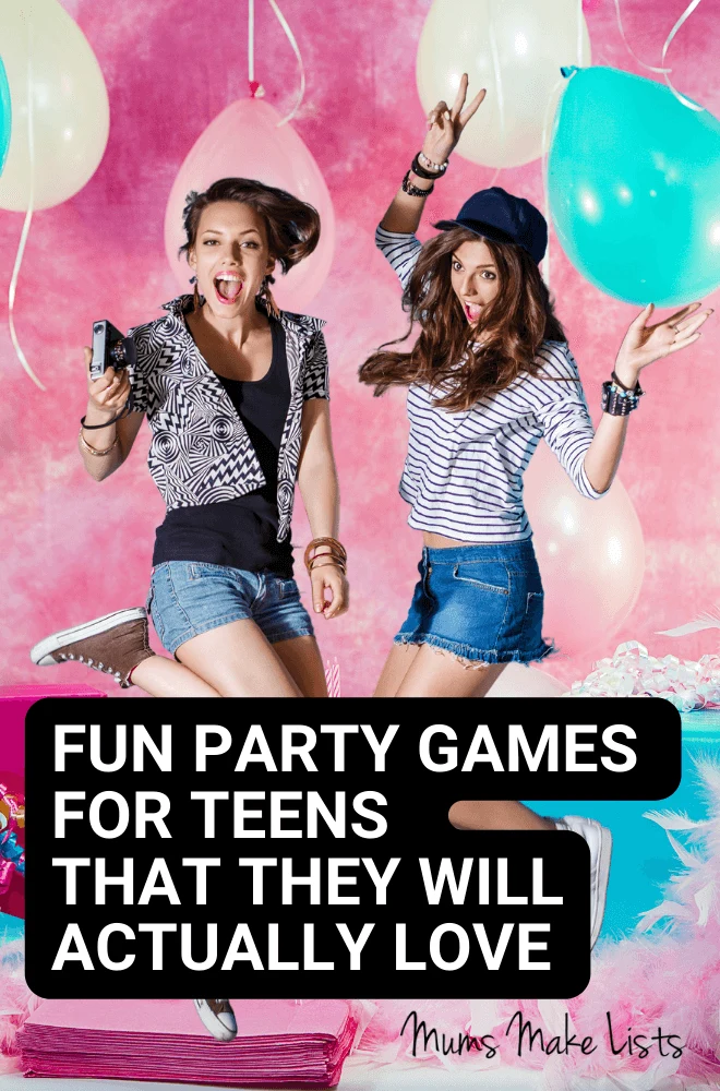 fun party games for teens