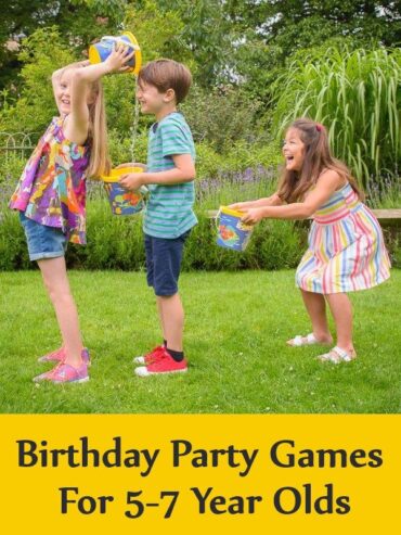 games for 5 year olds birthday party