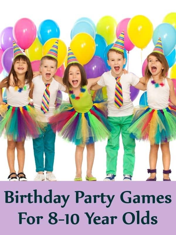 games for 8 year olds birthday party