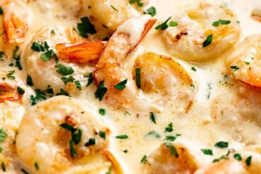 garlic prawns creamy